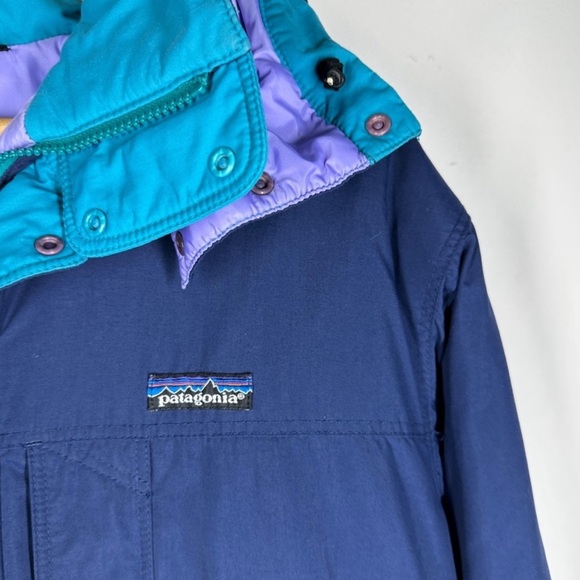 Vintage 90’s Patagonia Hooded Parka Winter Coat Men’s M Women’s L - Picture 3 of 10